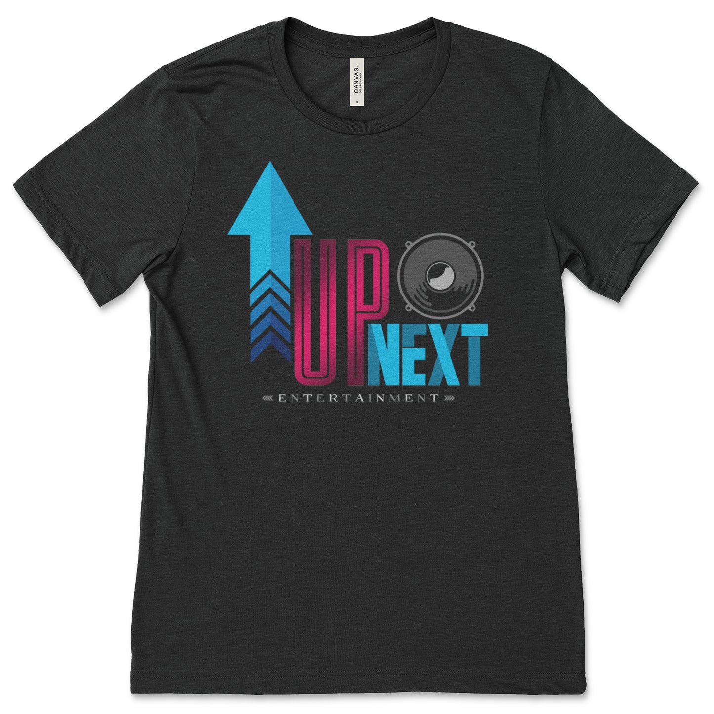 Up Next Entertainment Tee — Official Label Shirt